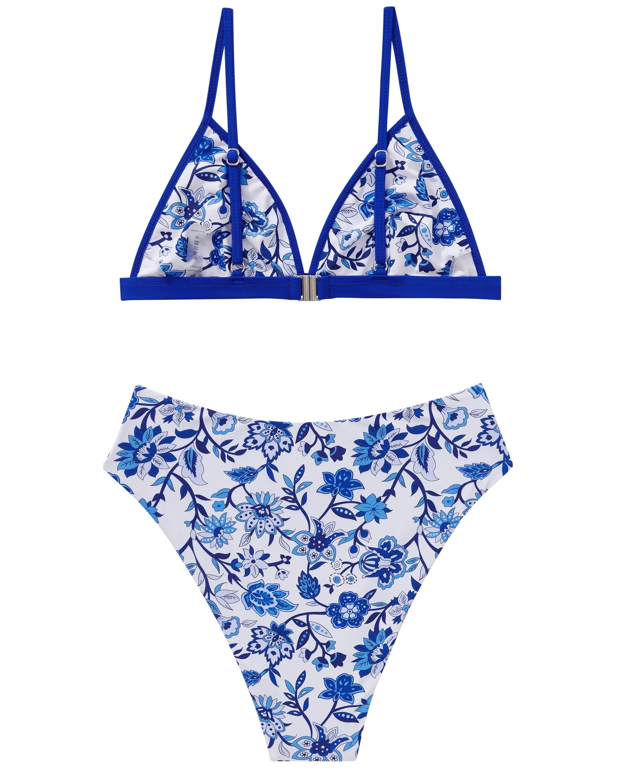 Triangle High Cut Bikini Set