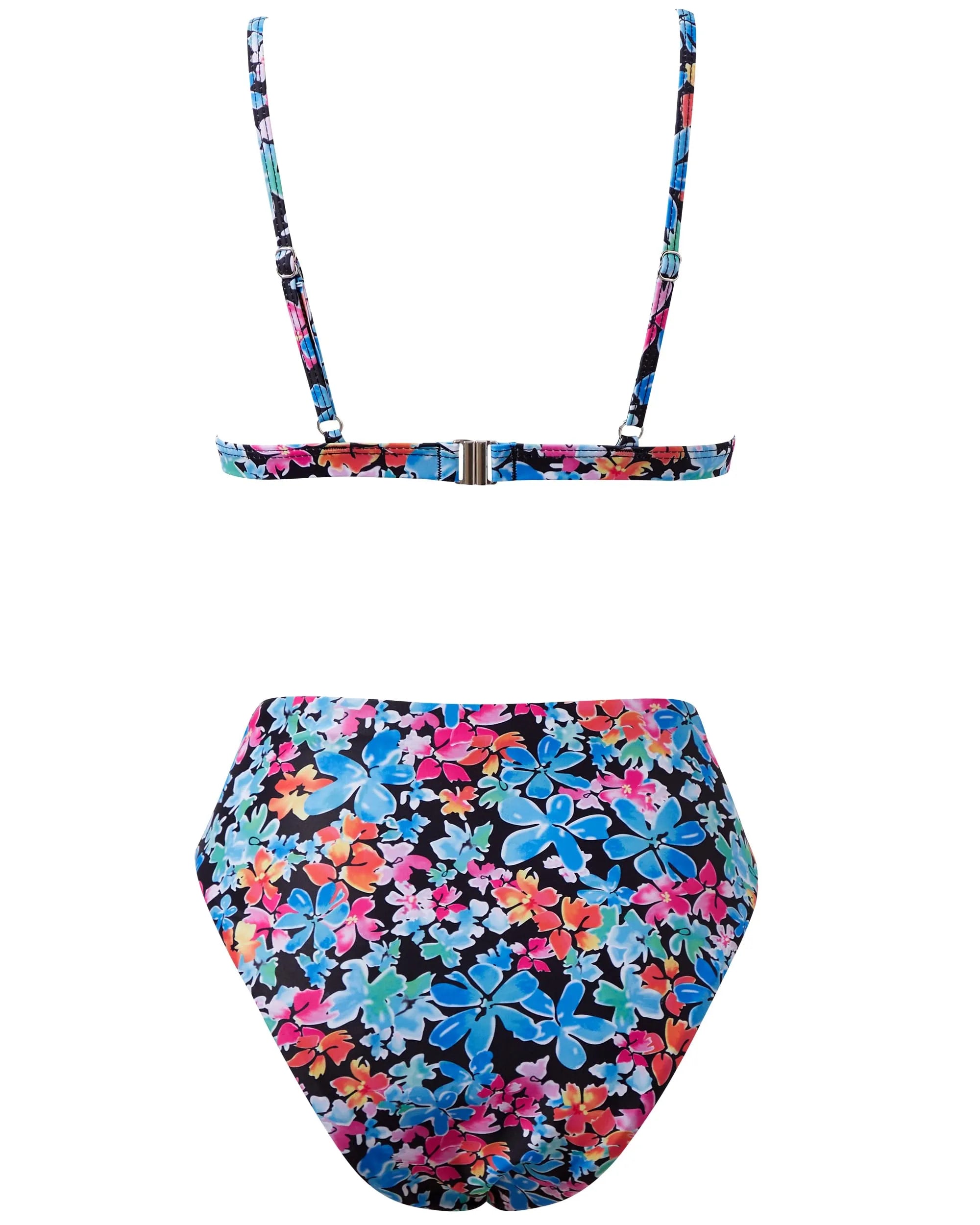 Triangle High Cut Bikini Set