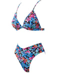 Triangle High Cut Bikini Set