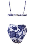 Triangle High Cut Bikini Set