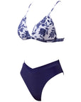 Triangle High Cut Bikini Set