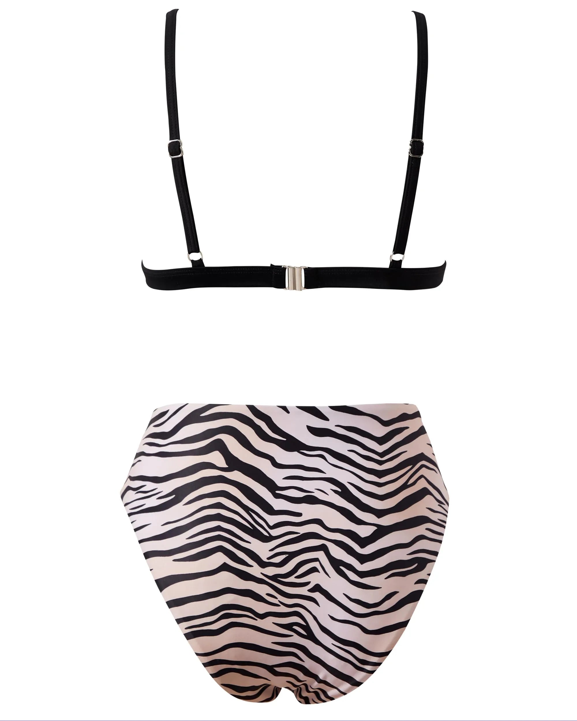 Triangle High Cut Bikini Set