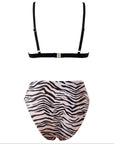 Triangle High Cut Bikini Set