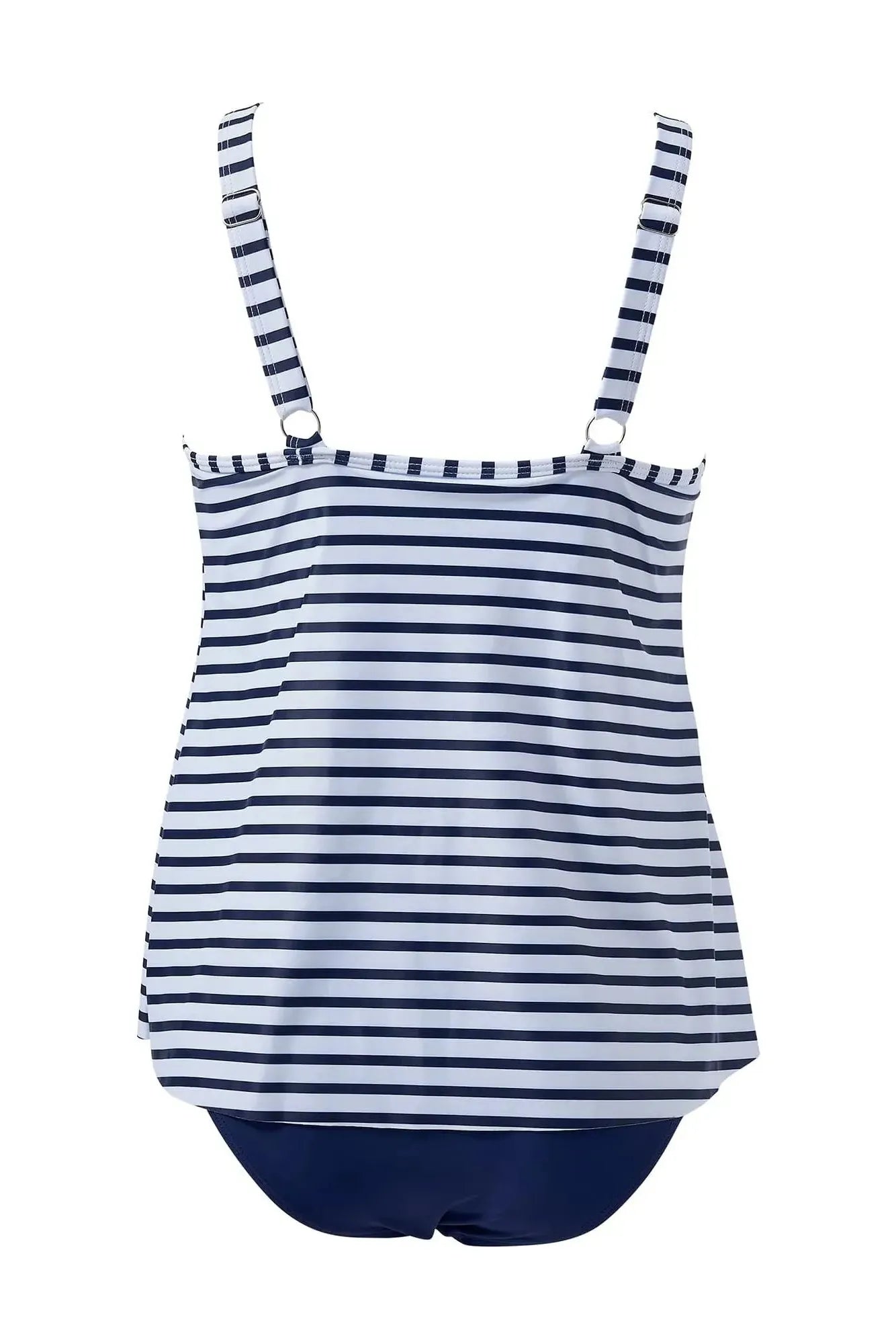 SUUKSESS Women Tummy Control Tankini Bathing Suit Ruffle High Waisted Swimsuit-Swimwear-SUUKSESS-SUUKSESS
