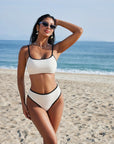 High Cut Bandeau 2 Piece Bikini Set-SUUKSESS-SUUKSESS