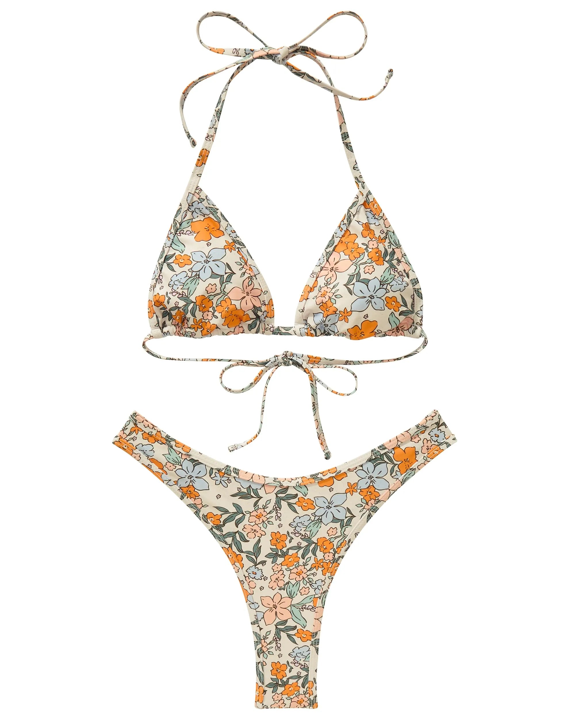 Cheeky String Bikini Set