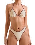 Women Sexy Thong String Bikini Swimsuit Set-Swimwear-SUUKSESS-Beige Brown-XS-SUUKSESS