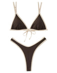 Cheeky Double String Bikini Set