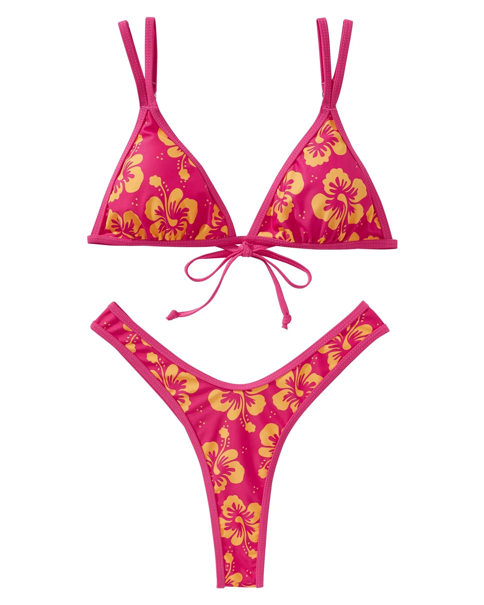 Cheeky Double String Bikini Set
