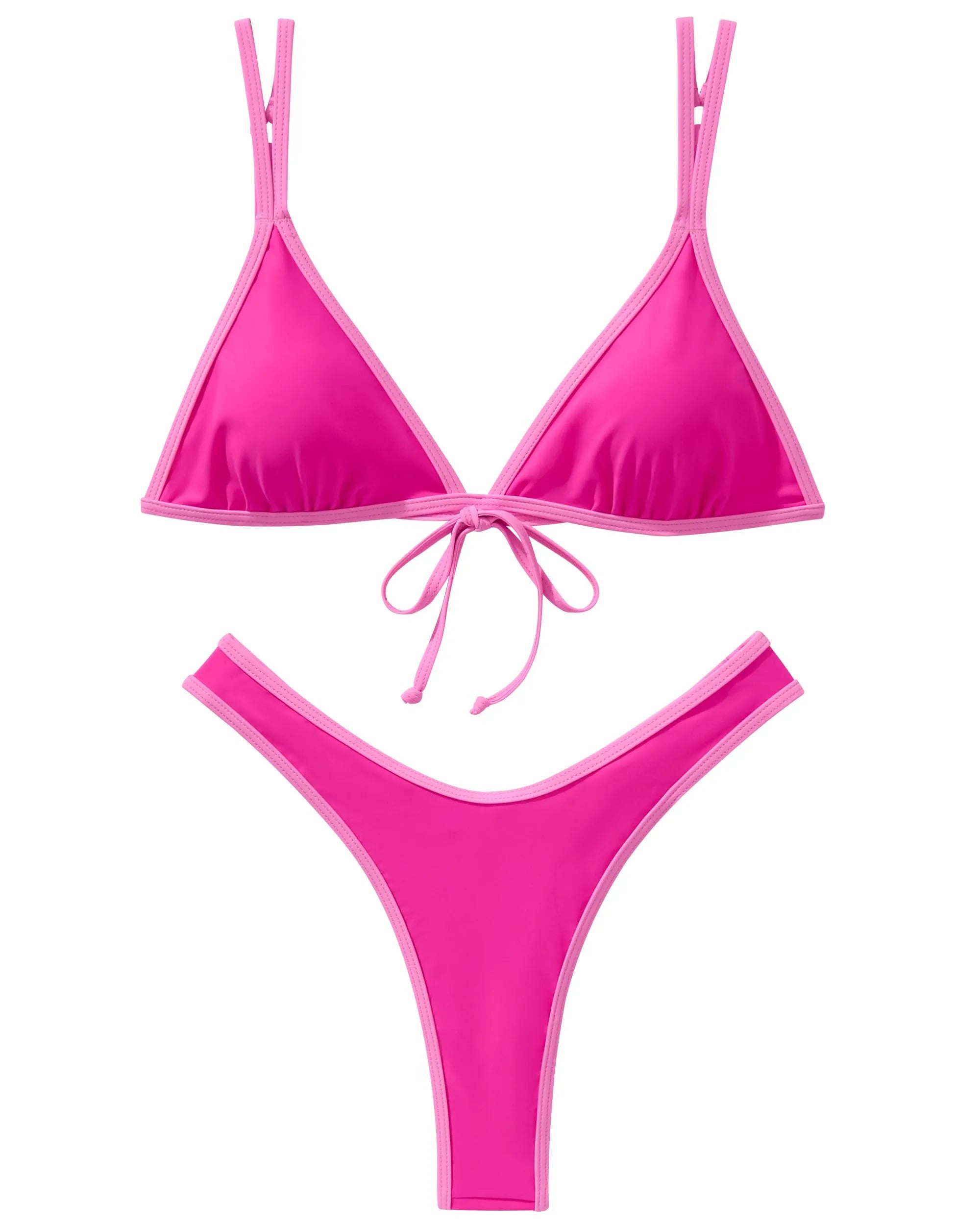 Cheeky Double String Bikini Set