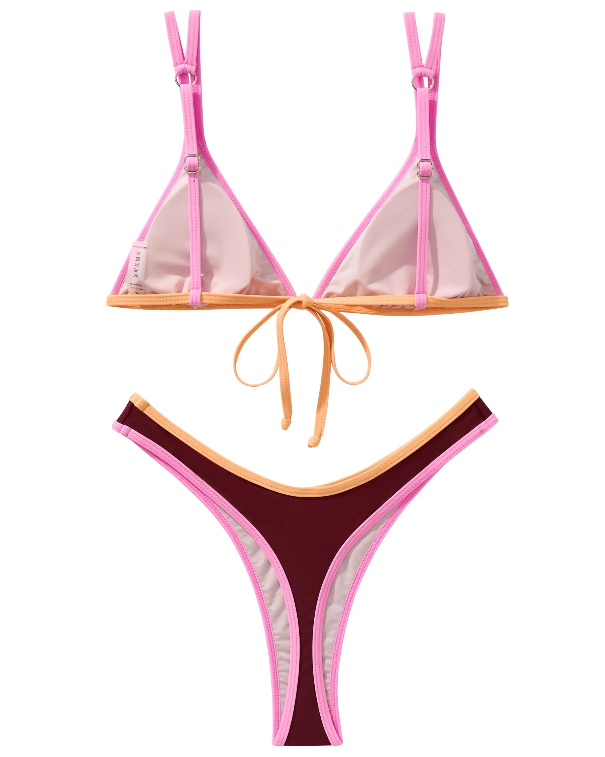 Cheeky Double String Bikini Set