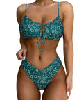 String Cutout Bikini Sets