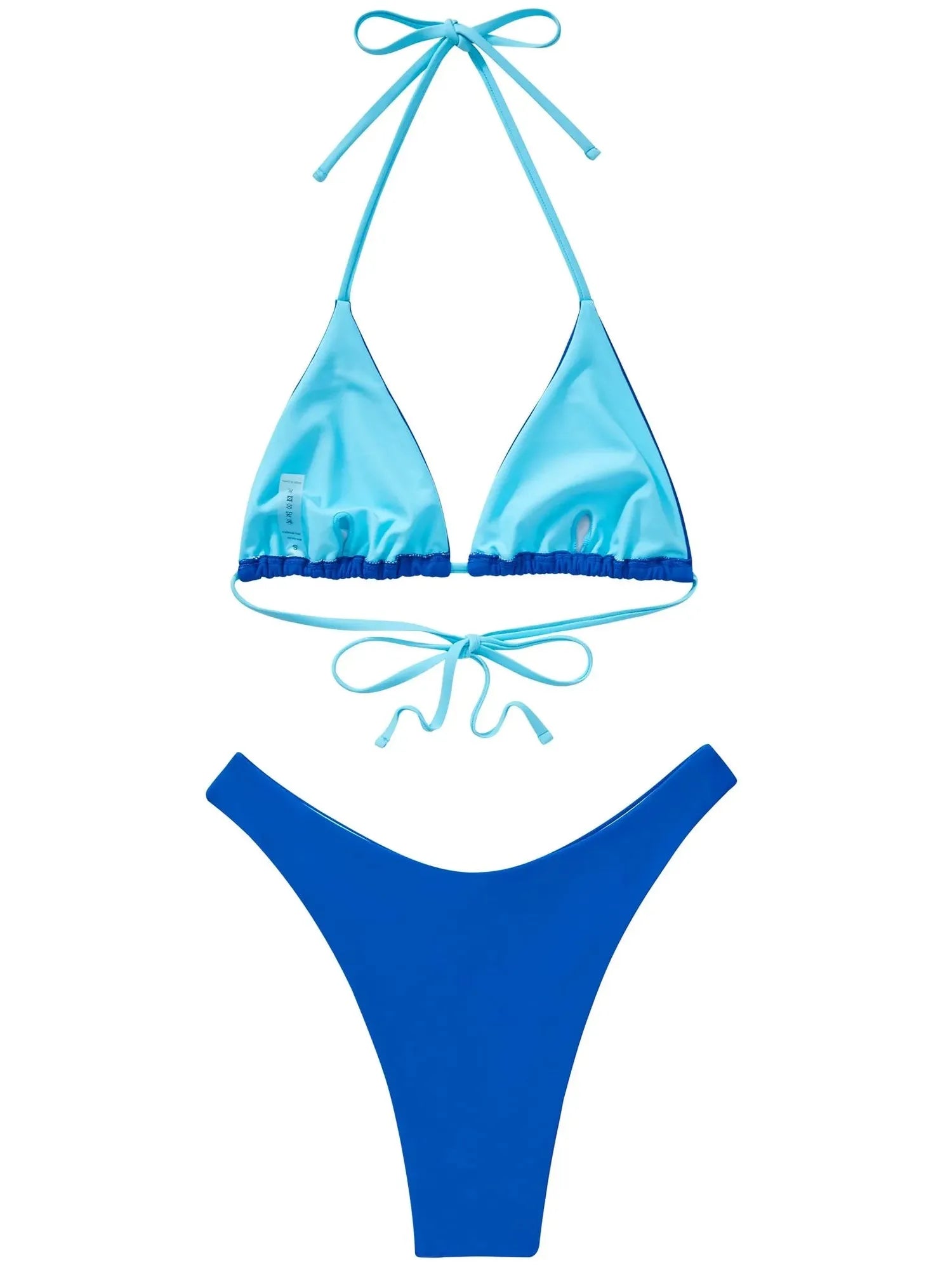 Halter String Bikini Set-Swimwear-SUUKSESS-SUUKSESS