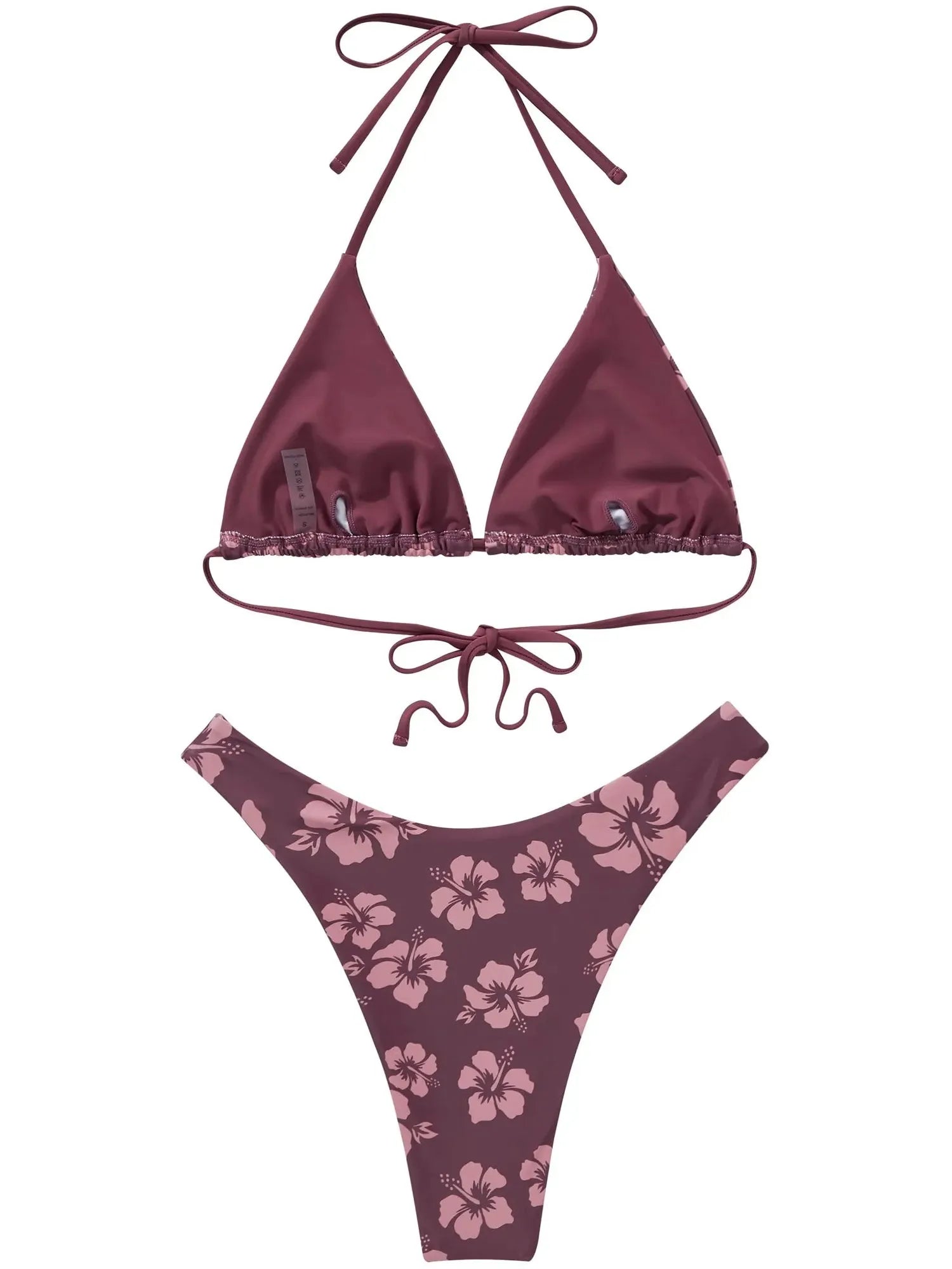 Halter String Bikini Set-Swimwear-SUUKSESS-SUUKSESS