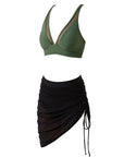 Mesh Skirt Bikini Sets
