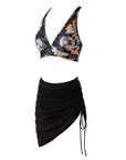 Mesh Skirt Bikini Sets
