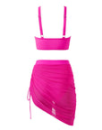 Mesh Skirt Bikini Sets