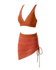Mesh Skirt Bikini Sets