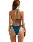 SUUKSESS Women Cheeky Halter String Bikini Sets Sexy Triangle Two Piece Swimsuit-SUUKSESS-SUUKSESS