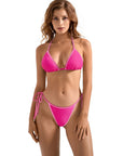 SUUKSESS Women Cheeky Halter String Bikini Sets Sexy Triangle Two Piece Swimsuit-SUUKSESS-SUUKSESS