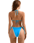 SUUKSESS Women Cheeky Halter String Bikini Sets Sexy Triangle Two Piece Swimsuit-SUUKSESS-SUUKSESS