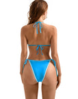 SUUKSESS Women Cheeky Halter String Bikini Sets Sexy Triangle Two Piece Swimsuit-SUUKSESS-SUUKSESS