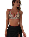 SUUKSESS Women High Waisted Bikini Sets with Skirt Sexy Crisscross Back Swimsuit-SUUKSESS-SUUKSESS