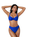 Color Block Underwire 2 Piece Swimsuit