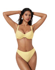 Color Block Underwire 2 Piece Swimsuit