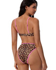 Bandeau High Waisted Bikini Set 2 Piece Swimsuits-SUUKSESS-SUUKSESS