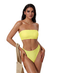 Cheeky 2 Piece Bandeau Bikini Set