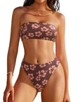 Cheeky 2 Piece Bandeau Bikini Set
