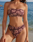 Cheeky 2 Piece Bandeau Bikini Set