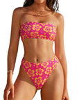 Cheeky 2 Piece Bandeau Bikini Set