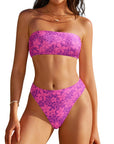 Cheeky 2 Piece Bandeau Bikini Set