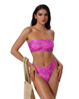 Cheeky 2 Piece Bandeau Bikini Set