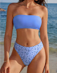 Cheeky 2 Piece Bandeau Bikini Set