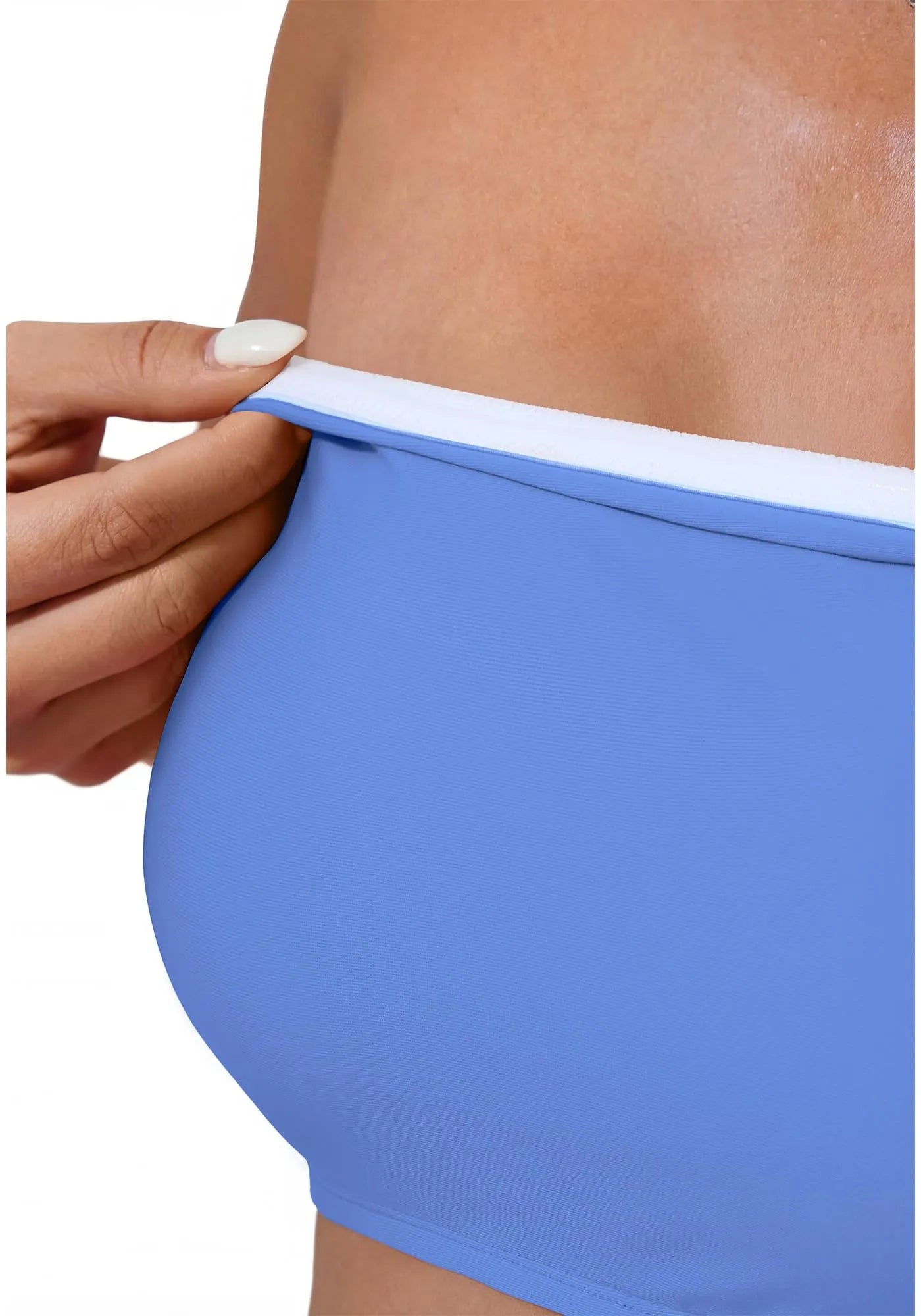 Cheeky 2 Piece Bandeau Bikini Set