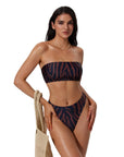 Cheeky 2 Piece Bandeau Bikini Set