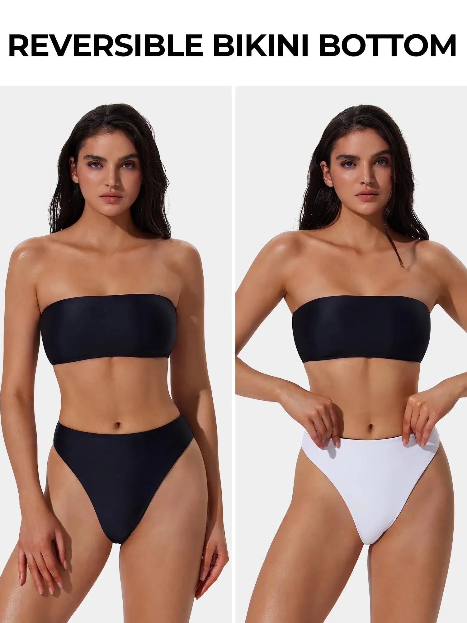 Cheeky 2 Piece Bandeau Bikini Set-SUUKSESS-SUUKSESS