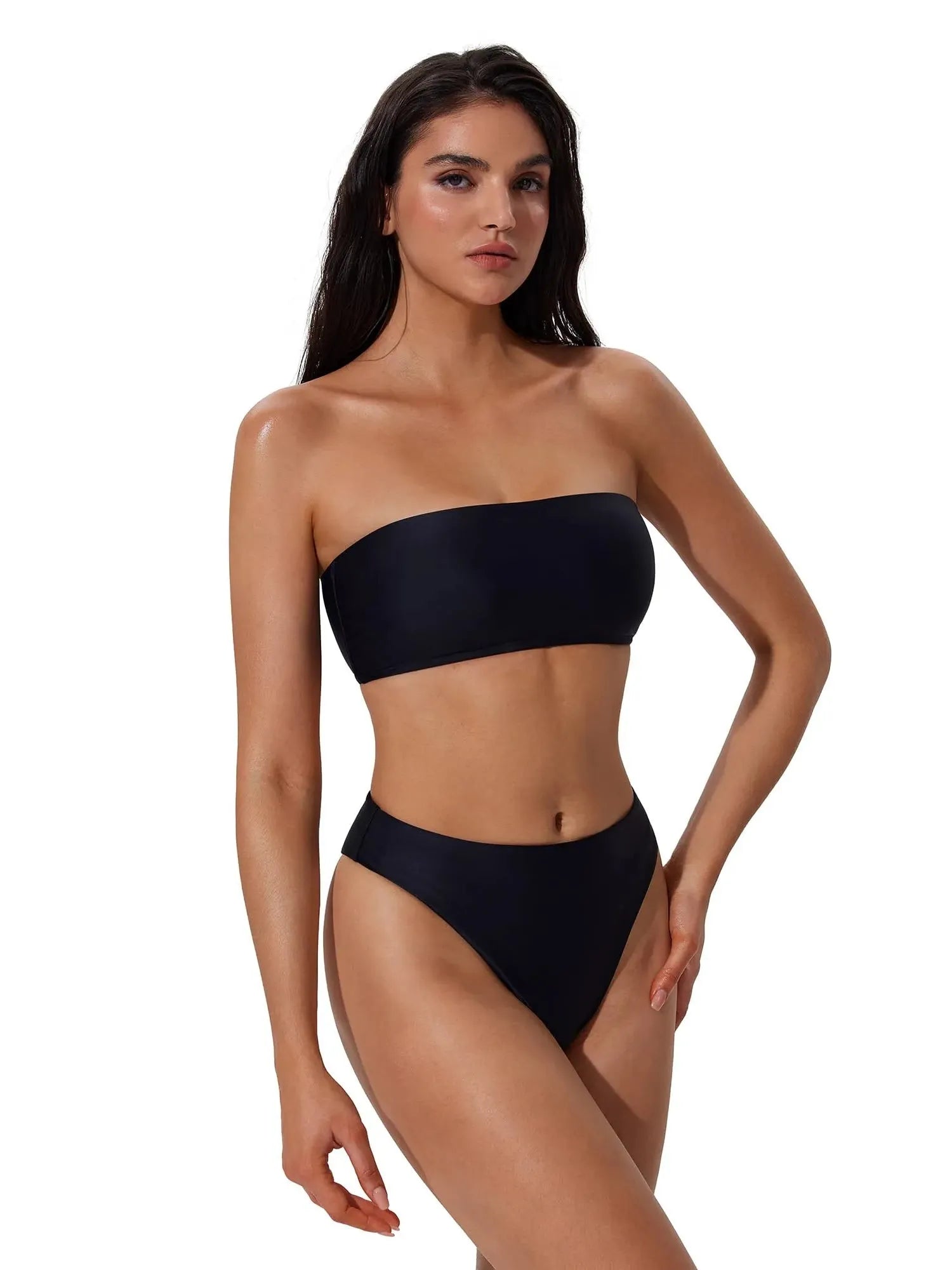Cheeky 2 Piece Bandeau Bikini Set-SUUKSESS-SUUKSESS