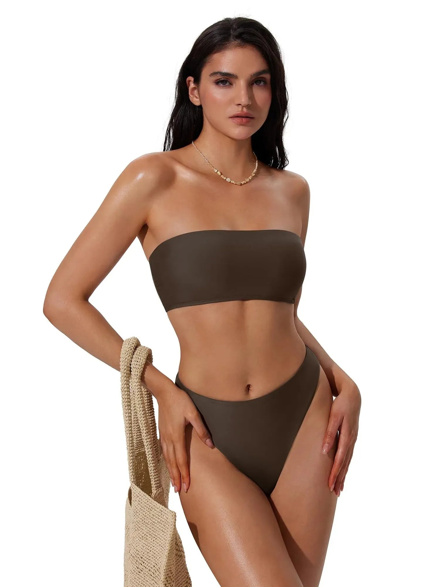 Cheeky 2 Piece Bandeau Bikini Set-SUUKSESS-SUUKSESS