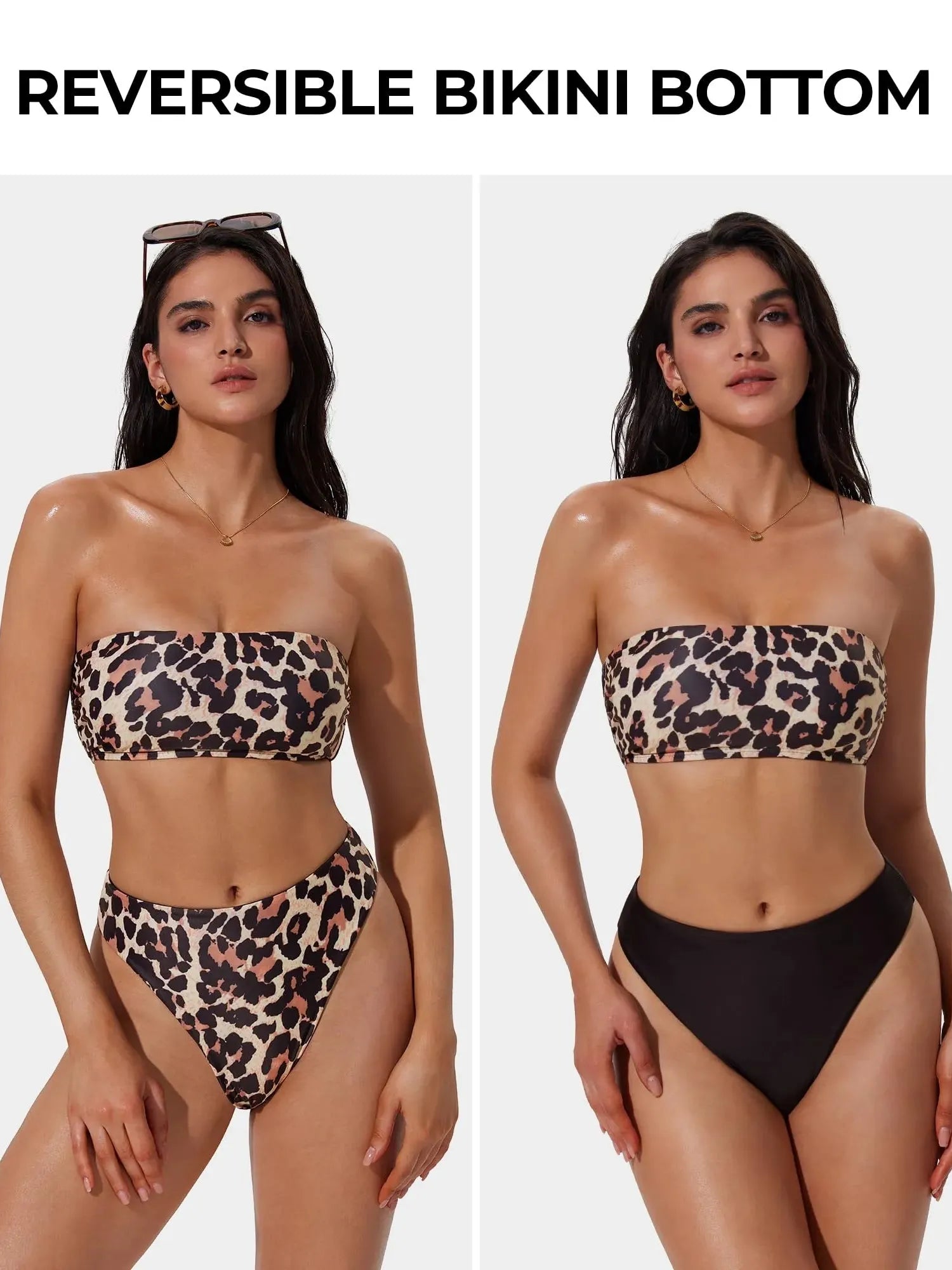 Cheeky 2 Piece Bandeau Bikini Set-SUUKSESS-SUUKSESS