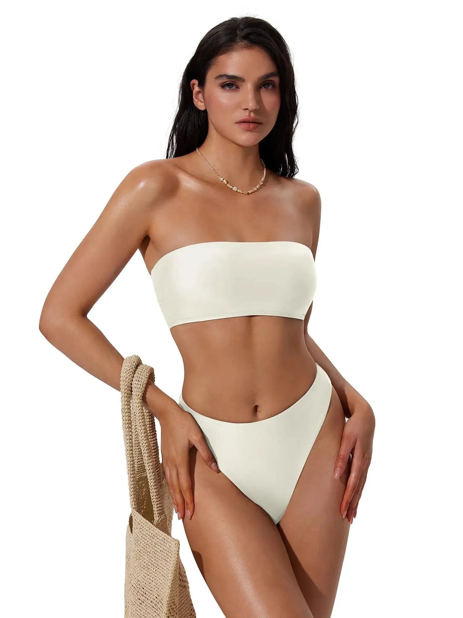 Cheeky 2 Piece Bandeau Bikini Set-SUUKSESS-SUUKSESS