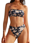 Cheeky 2 Piece Bandeau Bikini Set