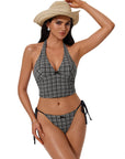 Halter String Cheeky Thong Bikini Set-SUUKSESS-SUUKSESS