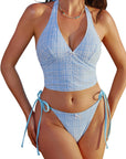 Halter String Cheeky Thong Bikini Set-SUUKSESS-SUUKSESS