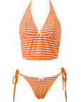 Halter String Cheeky Thong Bikini Set-SUUKSESS-SUUKSESS