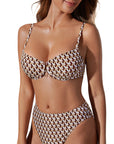 High Waisted Underwire Bikini Set
