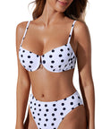 High Waisted Underwire Bikini Set
